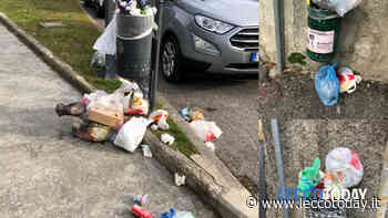 Cestini scambiati per piccole discariche: anche Lecco ha un problema di cività - LeccoToday