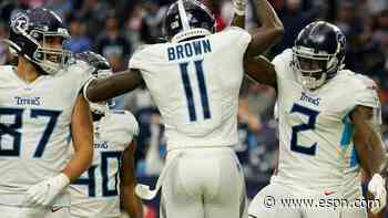 Titans outlast Texans to claim No. 1 seed in AFC