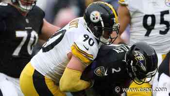 Watt ties NFL sack mark as Steelers stay alive