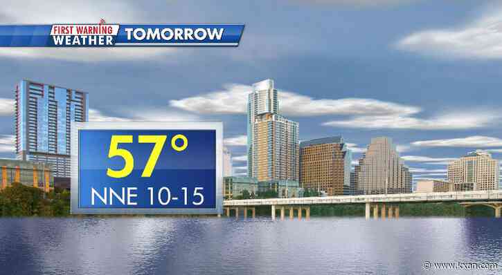 Chilly start to the week, but 70s aren't far away