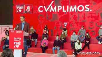 Pedro Sánchez augura una victoria masiva del PSOE en Castilla y León y promete ejemplaridad - Agencia EFE