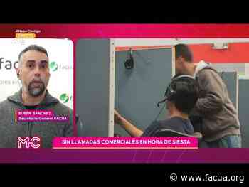 Rubén Sánchez: "Si recibimos llamadas comerciales molestas, denunciar puede derivar en multas" - Facua