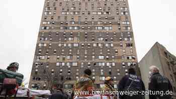 Mindestens 19 Tote bei fatalem Wohnhausbrand in New York