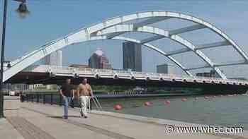 <br />
Some local leaders cheering over phase two of ROC the Riverway project <br />