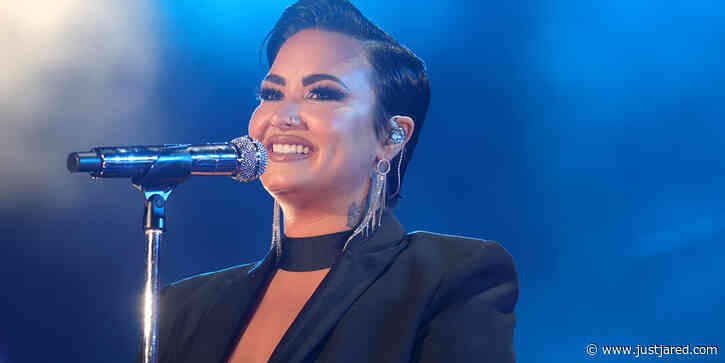 Demi Lovato Reveals Giant Spider Tattoo on Their Head