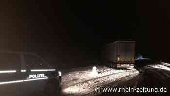 Starke Verkehrsbehinderungen durch Schneefall - Kreis Cochem-Zell - Rhein-Zeitung