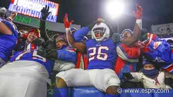 Bills win division, enter playoffs as No. 3 seed