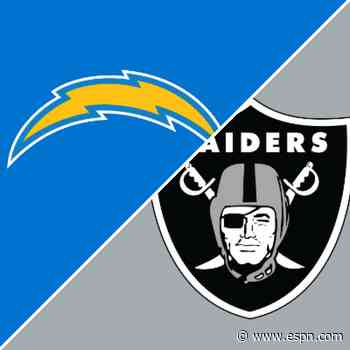 Follow live: Raiders, Chargers face off with playoff spot on the line