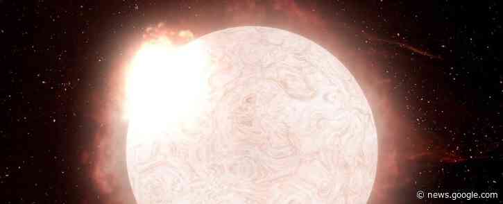For The First Time, We've Seen a Red Giant Star Transition Into a Supernova - ScienceAlert