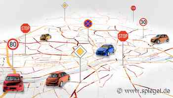 Große Datenauswertung: Wo rasen Autofahrer besonders häufig? - DER SPIEGEL