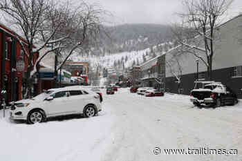 Updated: City of Trail continues to dig out - Trail Times