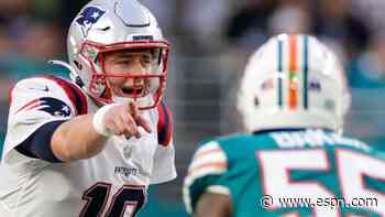 Patriots QB Jones 'wasn't good enough' in defeat