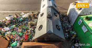 Warum quellen in Bruchsal immer noch die Altglascontainer über? - BNN - Badische Neueste Nachrichten