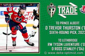 North Delta blueliner off to WHL’s Raiders - Delta-Optimist