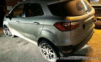 Alleged car thief picked up from police station by 'stolen vehicle'