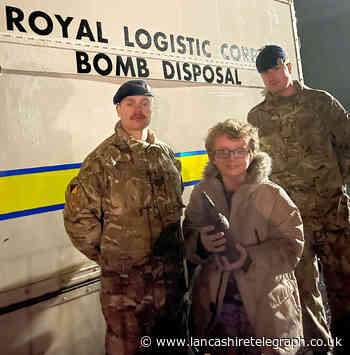 Bomb squad and police swoop on Lancashire home