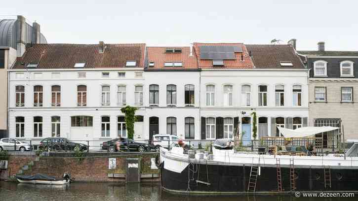 Graux & Baeyens adds sunken bike workshop to Ghent townhouse
