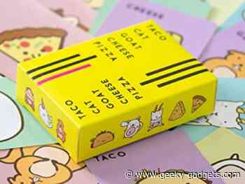 Deals: Taco Cat Goat Cheese Pizza Card Game, save 51%