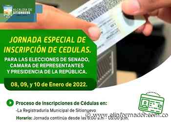 En Sitionuevo, hasta hoy 10 de enero puede inscribir su cédula para las elecciones del 2022 - El Informador - Santa Marta