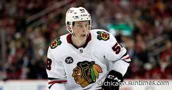 MacKenzie Entwistle standing out among Blackhawks’ mass of bottom-6 forwards - Chicago Sun-Times