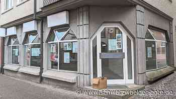 Neues Geschäft in Schramberg - Augenoptiker zieht in frühere Räume des Reisebüros Bühler - Schwarzwälder Bote