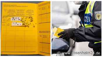 Bundespolizei Rosenheim entlarvt Ehepaar mit gefälschten Impfnachweisen auf Inntalautobahn