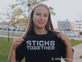 Sticks together: Ottawa's Sarah Thompson planning to take street hockey to Argentina - Ottawa Citizen