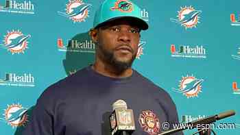 Dolphins fire Flores; Ross nixes Harbaugh talk