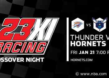 Charlotte Hornets To Host 23XI Racing Crossover Night