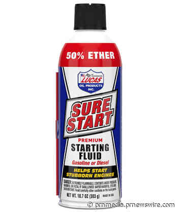 LUCAS OIL INTRODUCES NEW SURE START PREMIUM STARTING FLUID