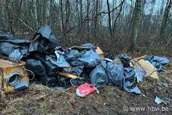 Grote berg drugsafval ontdekt langs wandelpad in Beringen - Het Belang van Limburg