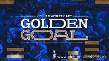 Golden Goal Rollover For Sutton United Game - News - oldhamathletic.co.uk