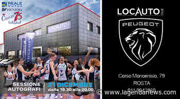 Martedì 21 dicembre l'evento organizzato dalla concessionaria LocAuto Due: “Incontra le ragazze del Reale Mutua Fenera Chieri” - http://www.lagendanews.com