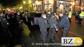 Wieder Polizeieinsatz bei „Montagsspaziergang“ in Peine