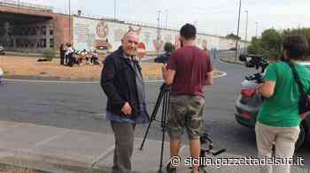 Catania, trasforma il lato di un cavalcavia in un’immensa opera d’arte - Gazzetta del Sud - Edizione Sicilia