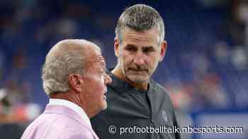 Jim Irsay met with Frank Reich, Chris Ballard for a couple of hours after loss to Jaguars