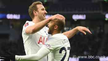 Tottenham 3-1 Morecambe: Spurs rally with late goals to survive Morecambe scare