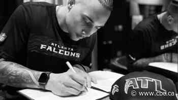 Regina-born former Rider receiver Brayden Lenius signs contract with NFL's Atlanta Falcons