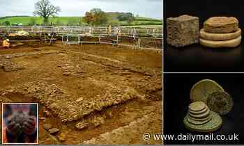 HS2 dig finds ancient road and 2,000-year-old coins
