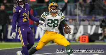 AJ Dillon fantasy football start/sit advice: What to do with Packers RB in Week 18 - DraftKings Nation