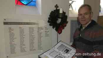 Niederberger recherchiert: Gedenktafel entsteht auf Basis von Totenzetteln - Rhein-Zeitung