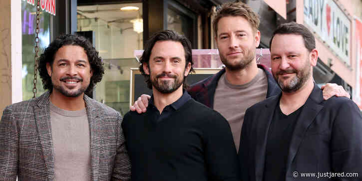 Milo Ventimiglia Gets Support From Justin Hartley At Hollywood Walk of Fame Ceremony