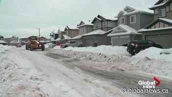 Edmonton Phase 2 residential parking ban to resumes after pausing due to cold weather