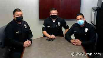 'We didn't have time to think': Officers speak out after dramatic rescue of pilot