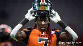 American receiver Lucky Whitehead signs extension with B.C. Lions - CFJC Today Kamloops
