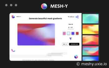 Mesh·y - Generate custom beautiful mesh gradients