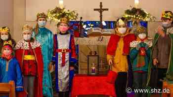 Christliche Tradition : Jungen und Mädchen überbringen den Neujahrssegen in Schenefeld | shz.de - shz.de