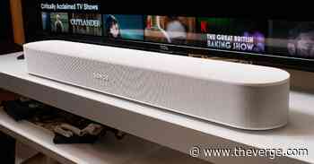 Save nearly $50 on a refurbished Sonos Beam 2 soundbar - The Verge