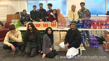BANTAMS WINTER APPEAL DELIVERS 8,000 FOOD UNITS | News - Bradford City