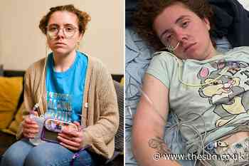 I haven't been able to eat food for SEVEN years with rare stomach condition... - The Sun